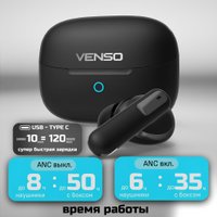 Наушники Venso VT-709 ANC (черный)