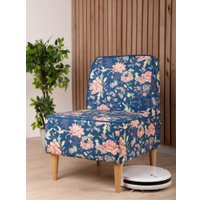 Интерьерное кресло MONOFIX Одос Принт кресло (цветы/микровелюр)