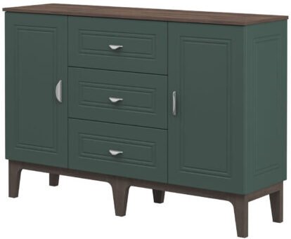 

Тумба Мебель Неман Калипсо МН-044-07 (комбу грин, гикори прадо темный)