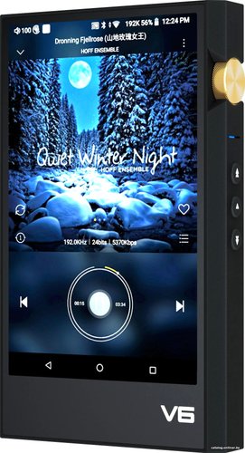 Hi-Fi плеер TempoTec V6 (с золотистым регулятором громкости)
