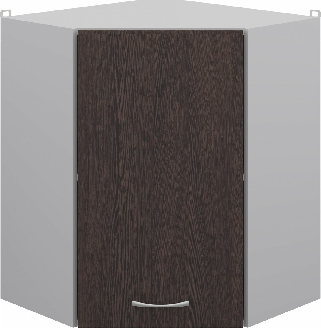 

Шкаф навесной Кортекс-мебель Корнелия Лира ВШУ угловой (венге)