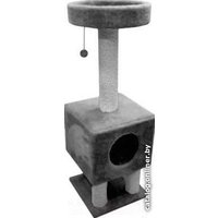 Комплекс Cat House На ножках 1.05 (хлопок серый) в Бресте