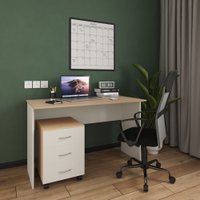 Стол Soma СП12 (дуб сонома/белый)