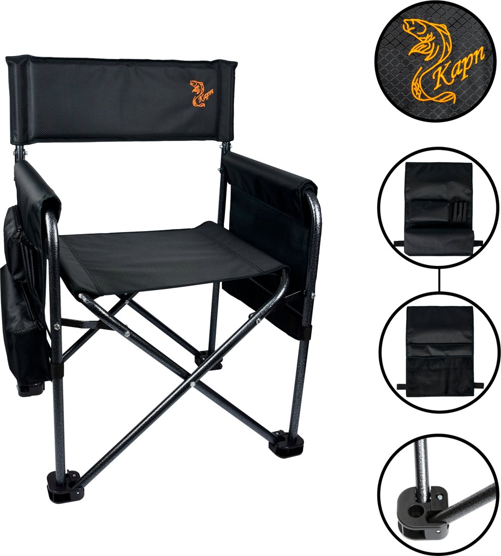 

Кресло Карп F6K (черный)