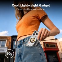 Портативный усилитель Fosi Audio MD3 (серебристый)