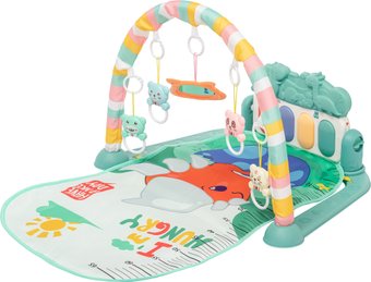 Развивающий коврик Nino Musical Foxy (зеленый)