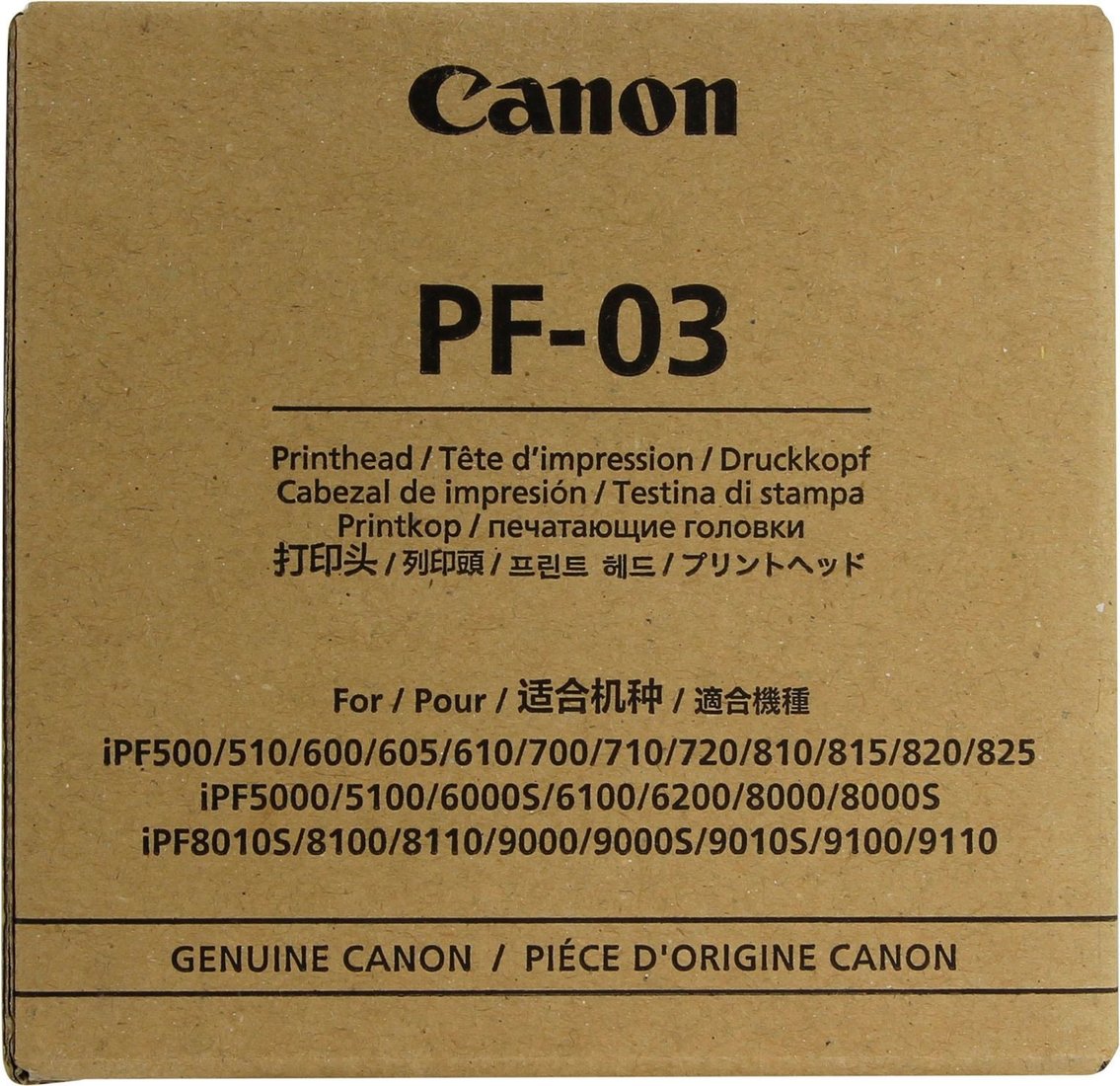 

Печатающая головка Canon PF-03