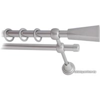 Карниз для штор Lm Decor Антонио (сатин, гладкая, 2м 16мм, 2 ряда)