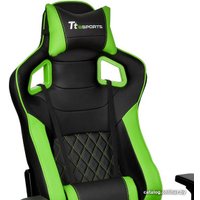 Кресло TteSports GT Comfort C500 (черный/зеленый) [GC-GTC-BGLFDL-01]