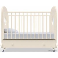 Классическая детская кроватка Nuovita Stanzione Honey Bear Swing (ваниль)