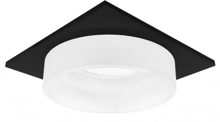 

Точечный светильник Ambrella light TN1316 SBK/FR (черный песок/белый матовый)