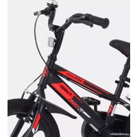 Детский велосипед Rant Eclipse 16 (черный/красный)