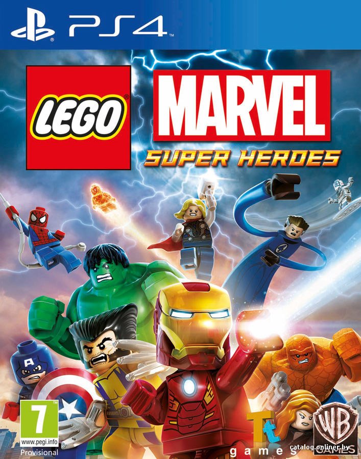LEGO Marvel Super Heroes для PlayStation 4