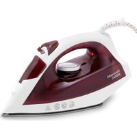Утюг Maxwell MW-3006 (белый/бордовый)