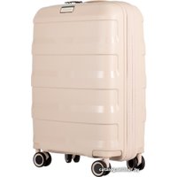 Чемодан-спиннер Puccini Montreal 55 см (бежевый)