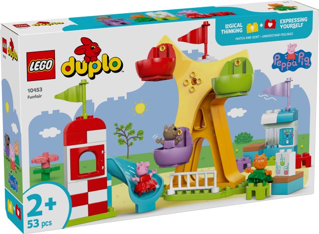 

Конструктор LEGO Duplo Ярмарка Пеппы 10453