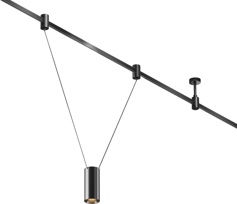 

Трековый светильник Maytoni Focus Led Flarity TR157-1-12W3K-B