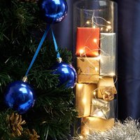 Новогодняя гирлянда Feron Роса CL570 32364 (теплый белый)