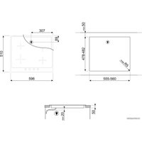 Варочная панель Smeg SI764POM