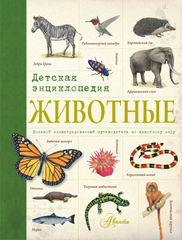 

АСТ. Животные. Детская энциклопедия (Волцит Петр Михайлович/Степанова Л.В.)