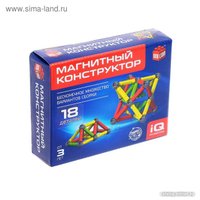 Магнитный конструктор Unicon 1371058 (18 деталей)