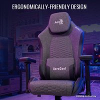 Игровое (геймерское) кресло AeroCool Crown AeroWeave (темно-серый)