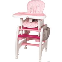 Трансформер ForKiddy Active Comfort 5 в 1 (розовый в круги)