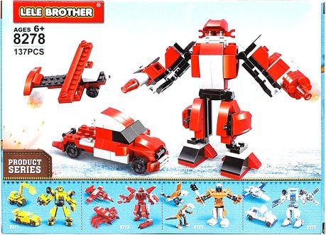 

Конструктор Lele Brother Creator 3 in 1 8278