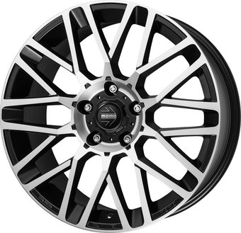 Литые диски Momo Revenge 18x8" 5x114.3мм DIA 67.1мм ET 42мм Matt Black-Polished