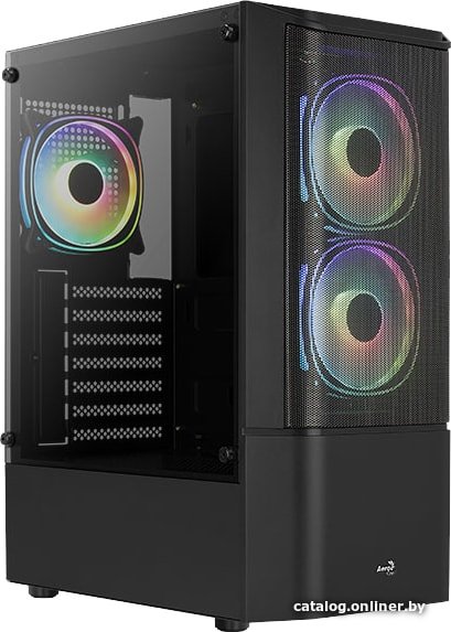 Корпус AeroCool Quantum Mesh Mesh-G-BK-v2