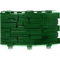 Компостер ВПМ Усиленный 6199378 (1170 л, темно-зеленый/желтый)