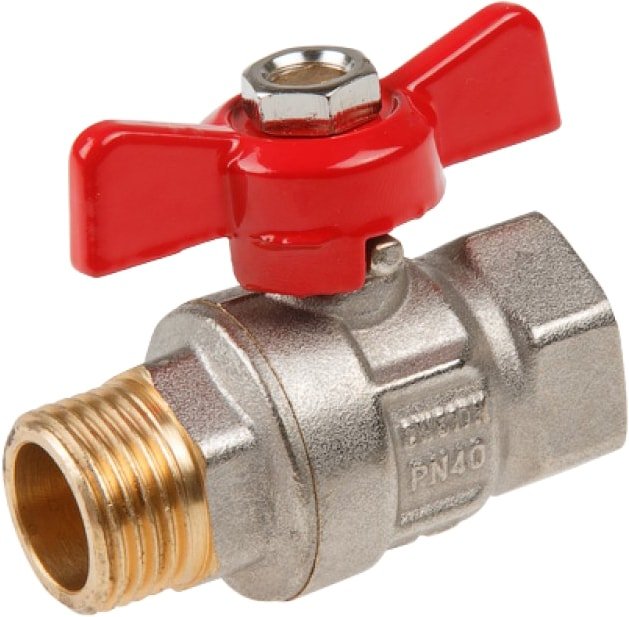 

Запорная арматура AV Engineering Шаровой кран бабочка НР-ВН 1/2" AVE093012