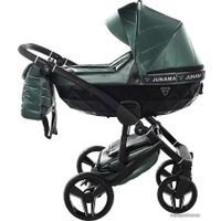 Универсальная коляска Junama Clermont (2 в 1, зеленый/рама черная)