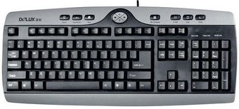 Клавиатура Delux DLK-7017 PS/2