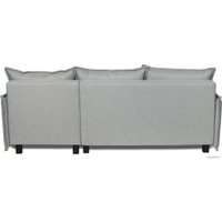 Угловой диван Mio Tesoro Туули (Malmo 90 Grey)