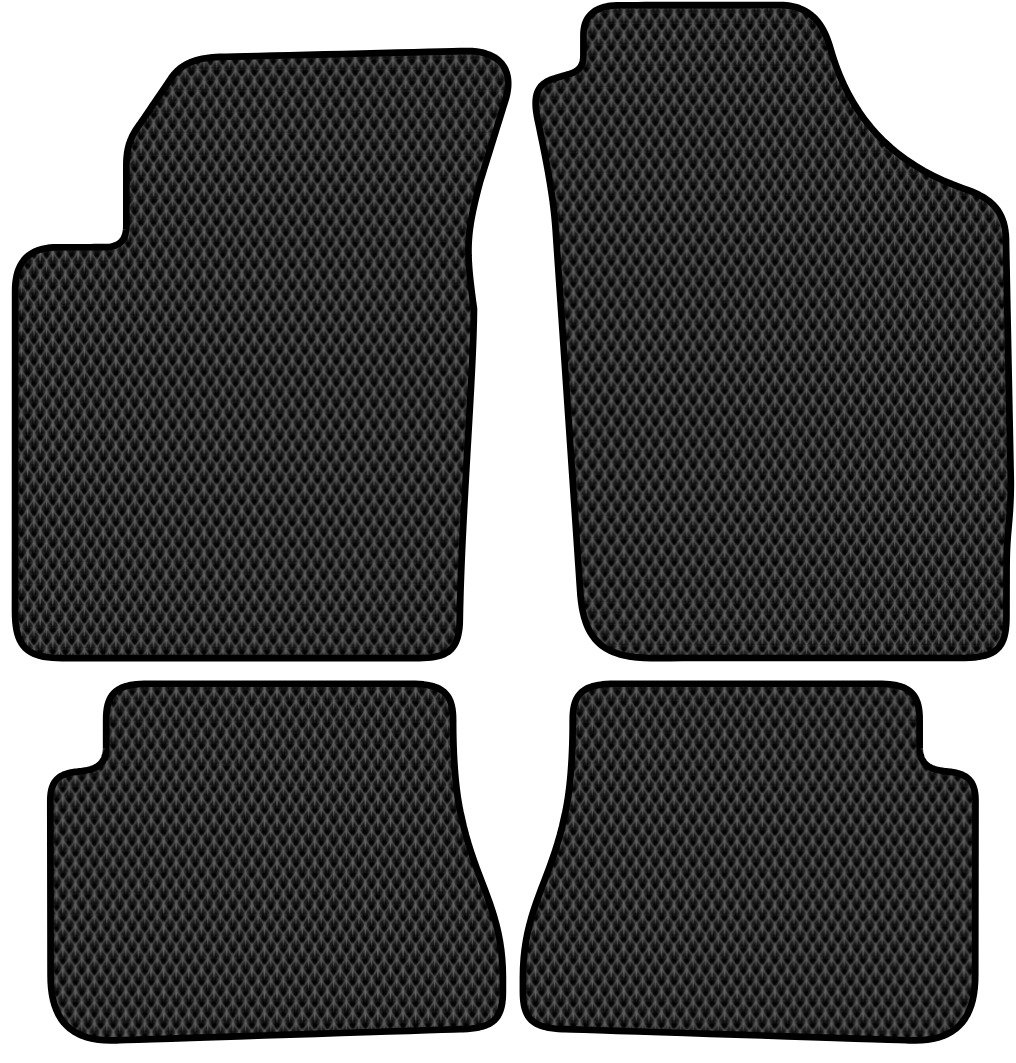 

Комплект ковриков для авто Alicosta Kia Picanto I (хэтчбек 5 дв / SA) 2003 - 2011 (черный, ромб)