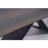 Кухонный стол Signal Westin ceramic WESTINBRC160 (эффект дерева/черный матовый)