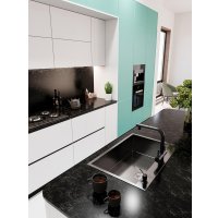 Кухонная мойка Emar EMB-125A PVD Nano Dark