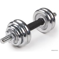 Набор гантелей AMETIST хромированные в чемодане 15 кг