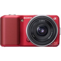 Беззеркальный фотоаппарат Sony Alpha NEX-3D Double Kit 16mm + 18-55mm