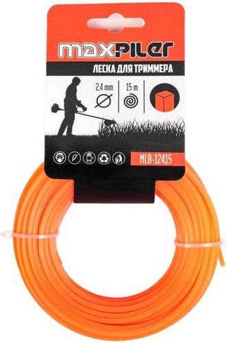 Леска для триммера MaxPiler MLB-12415