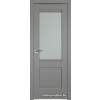 Межкомнатная дверь ProfilDoors Классика 2U L 60x200 (грей/стекло матовое)