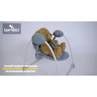 Качалка Lorelli Portofino 2021 (cameo rose stars)