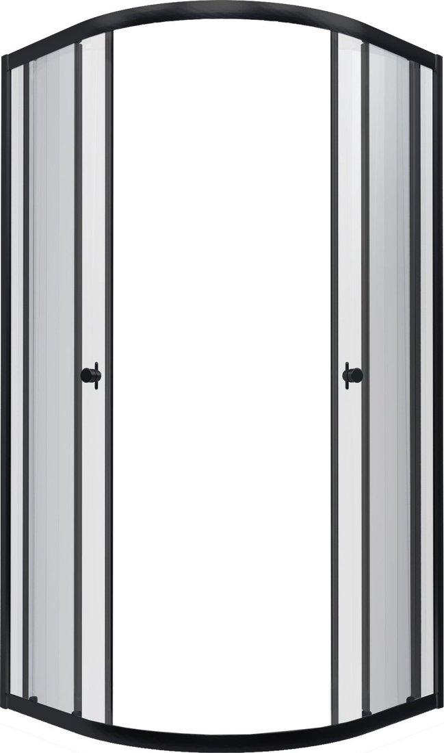 

Душевой уголок Saniteco SNT-801 90х90 без поддона (черный/прозрачное стекло)