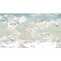 Фотообои Citydecor Детская Карта мира 351 468x265