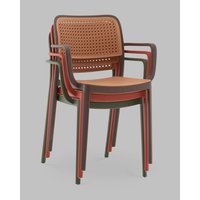 Стул Stool Group Yona с подлокотниками PP-297 (коричневый)