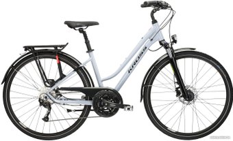 Велосипед Kross Trans 6.0 DL/19" 2023 (серый/черный глянцевый)