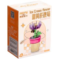 Конструктор MoYu Цветы. Гвоздика в горшочке с пчелкой MY87077 9828387 в Мозыре