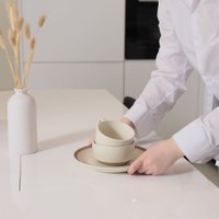 Блюдо AksHome Sand Edge 20.2x8.3 (белый) в Могилеве