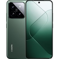 Телефон Xiaomi 14 12GB/512GB международная версия (нефритово-зеленый) и умные часы Xiaomi Watch S1 Active (черный) по акции